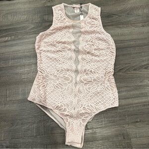 Victoria’s Secret lace mesh one piece lingerie